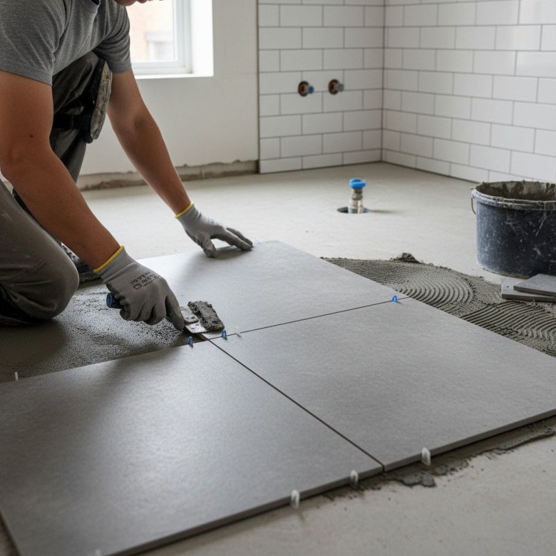 Grout Installation
